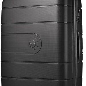 REDOLZ Hard Shell Check-in Suitcase Large XL Trolley 51 x 32 x 76 cm with Expansion Pleat Made of High-Quality Lightweight Polypropylene 4 Double Wheels & TSA (Essentials 11)