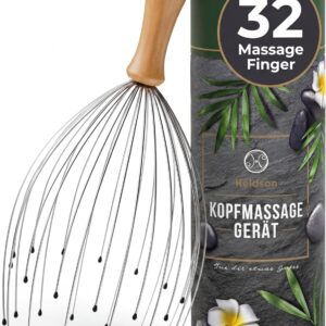 HELDSON Spider Head Massager – Head Massager Made of FSC 100% Wood
