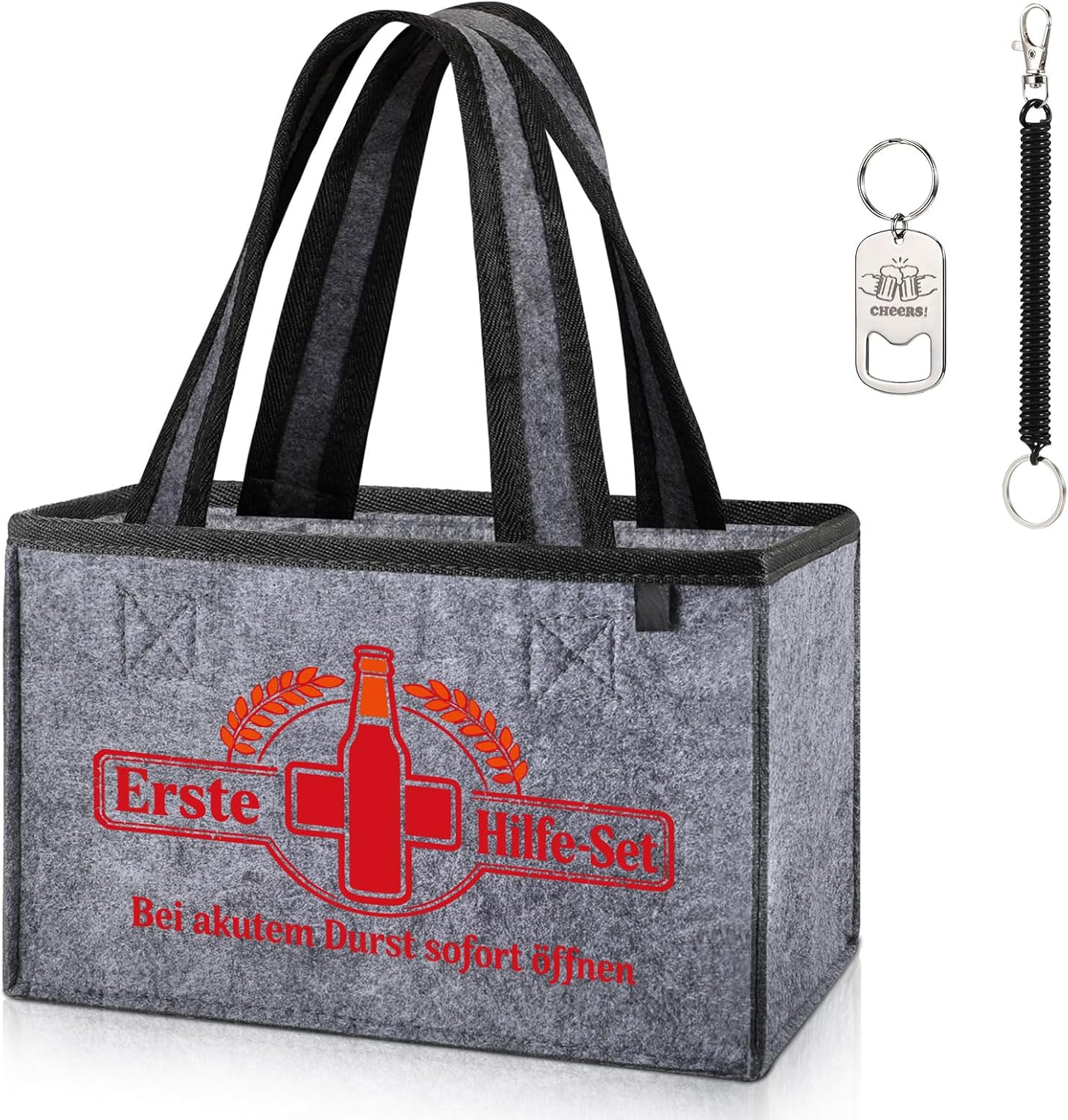 CASEBOT Funny gifts for men, men's handbag, men's gifts, First aid, bottle bag