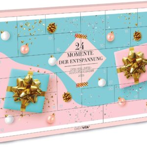 pajoma Beauty Advent Calendar Wellness with Natural Cosmetics Room Fragrance Cosmetic Oils for Women Christmas Calendar with 24 Surprises (1 x 700 g).