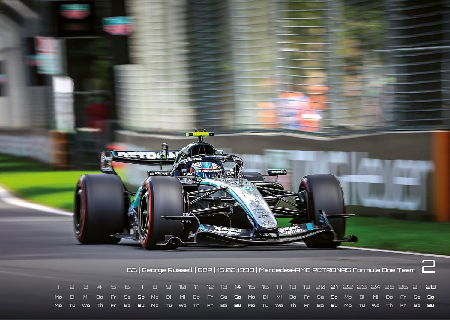 Formula 1 - Grand Prix 2027 | Premium F1 Calendar DIN A3 (42 cm x 30 cm) - Wall Calendar with Spectacular Photos of the Current Season | Ideal for F1 Fans – Bild 4
