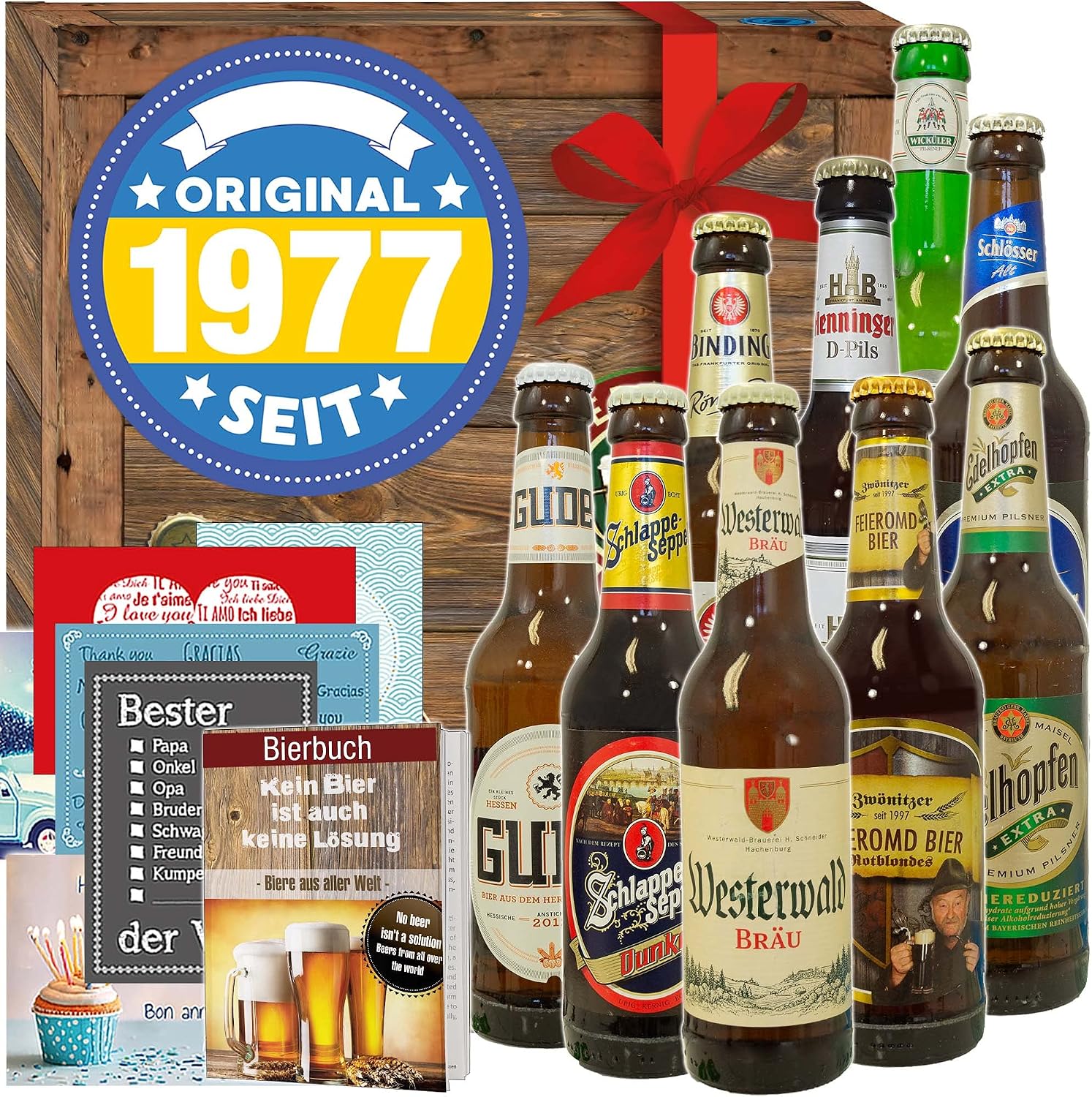 Original since 1977 / German Beer Box/Gift for Women