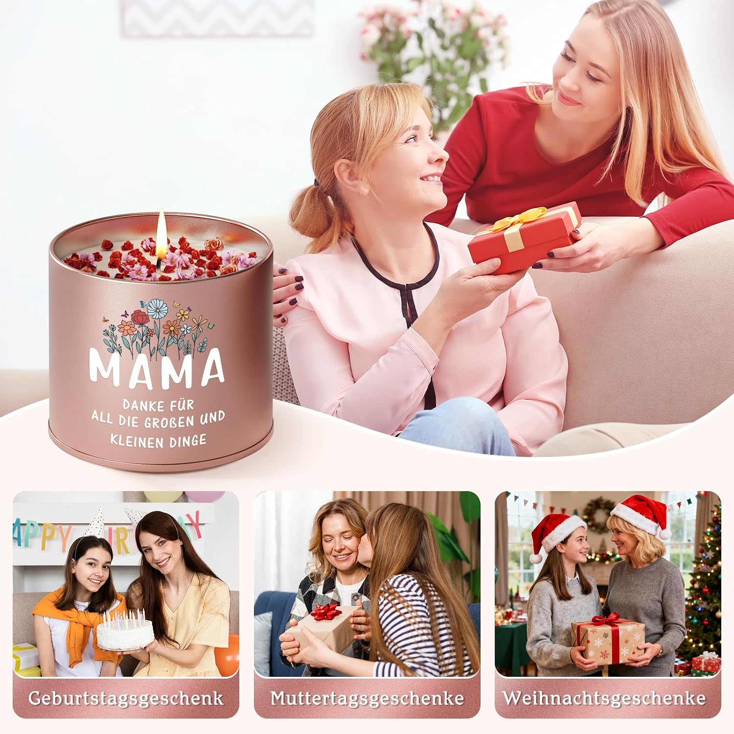 Prstenly Gifts for Mum, Mum Birthday Gifts from Daughter Son – Bild 4
