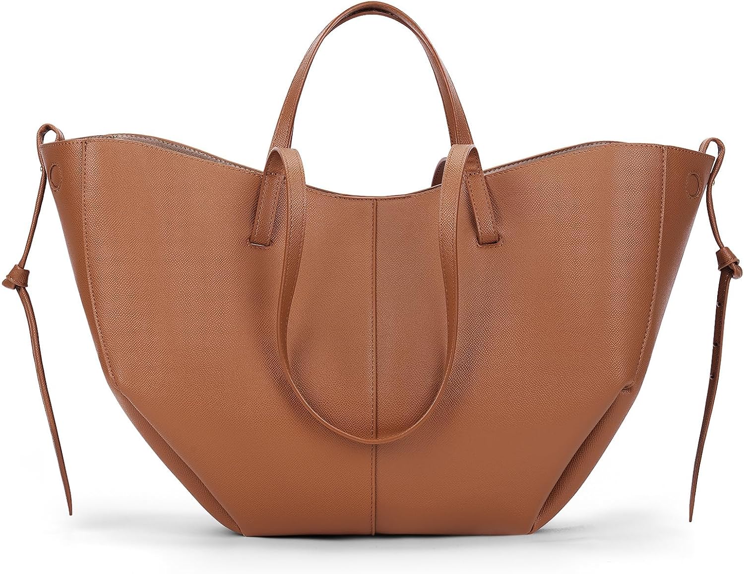 TIAASTAP Women’s Tote Bag, Faux Leather Handbag, Elegant Shoulder Bag for Shopping, Travel, Large