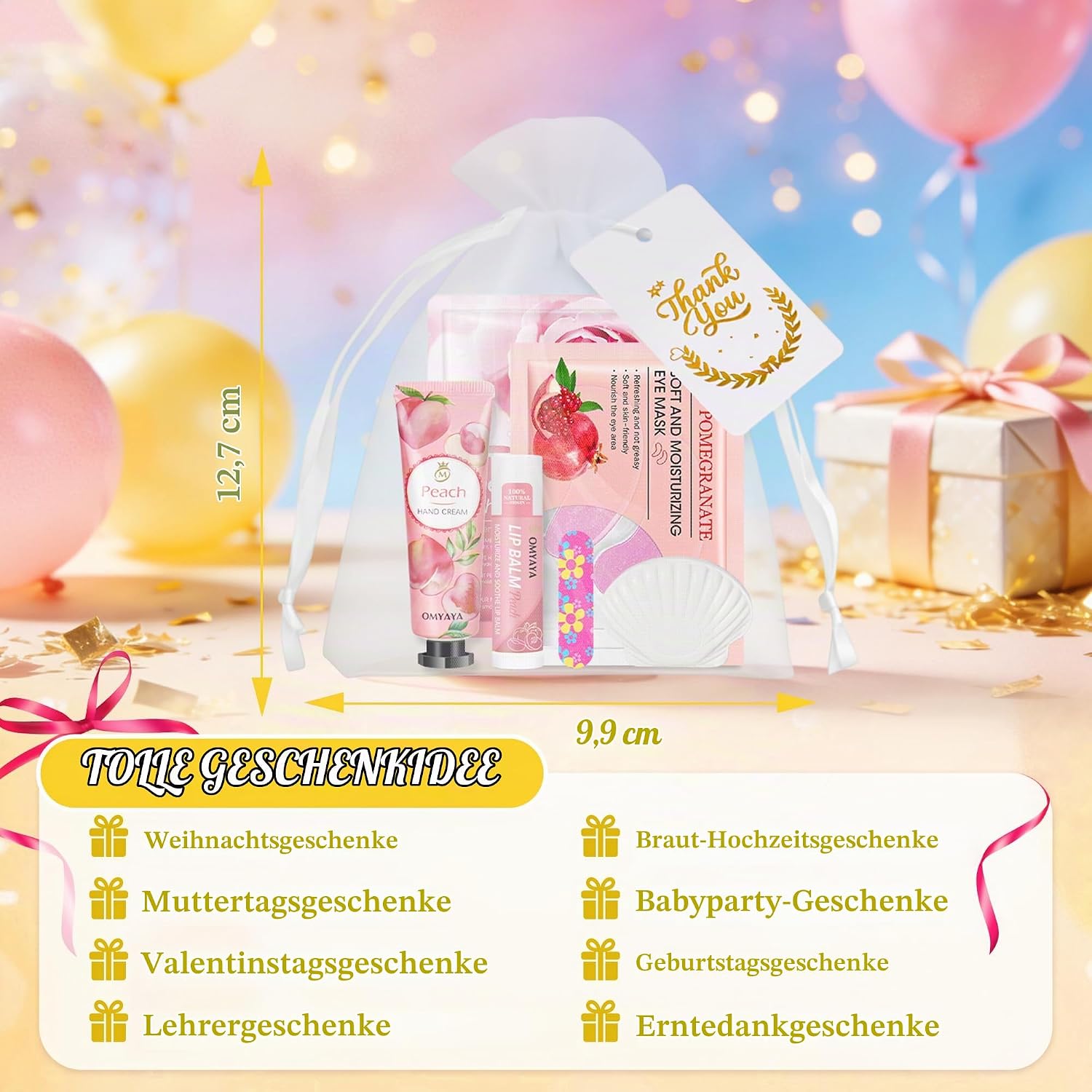 54pcs Gift Set Women Skincare Set Includes Face Masks Hand Cream – Bild 7