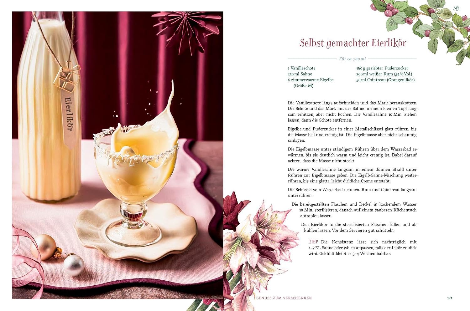 Alles Liebe zum Weihnachtsfest: Mit Rezepten und Kreativideen: Weihnachtliches Kochbuch mit 40 Rezepten, DIY-Ideen, Geschichten und Geschenkcharakter – Bild 10