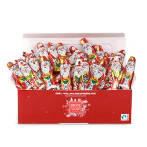 Storz Chocolate Santa Claus Value Pack - 140 Pieces of 5.5 g - Chocolate