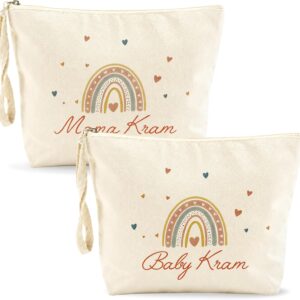 Mama Kram Baby Kram Bag, Set of 2 Gift for Birth and Baby Shower