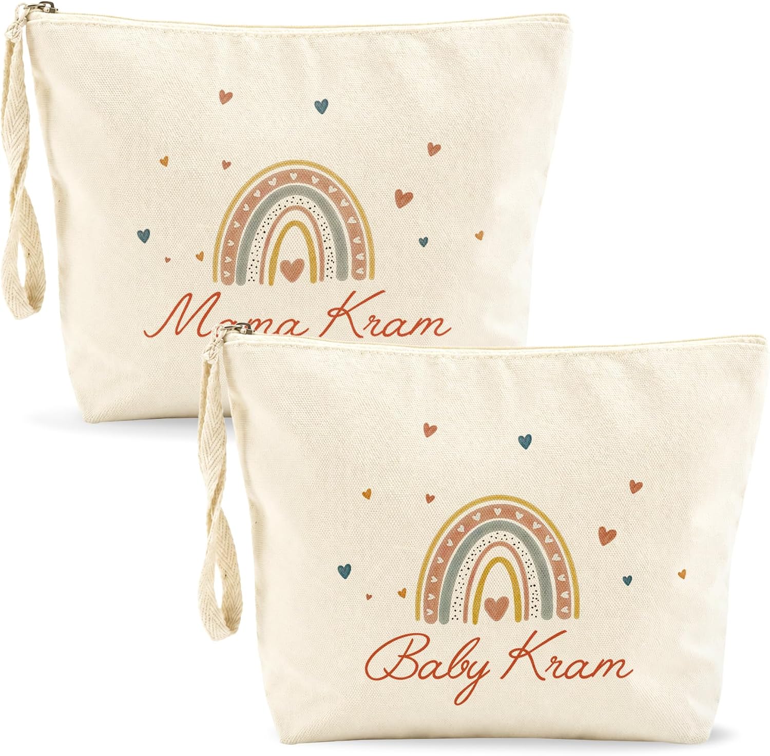 Mama Kram Baby Kram Bag, Set of 2 Gift for Birth and Baby Shower
