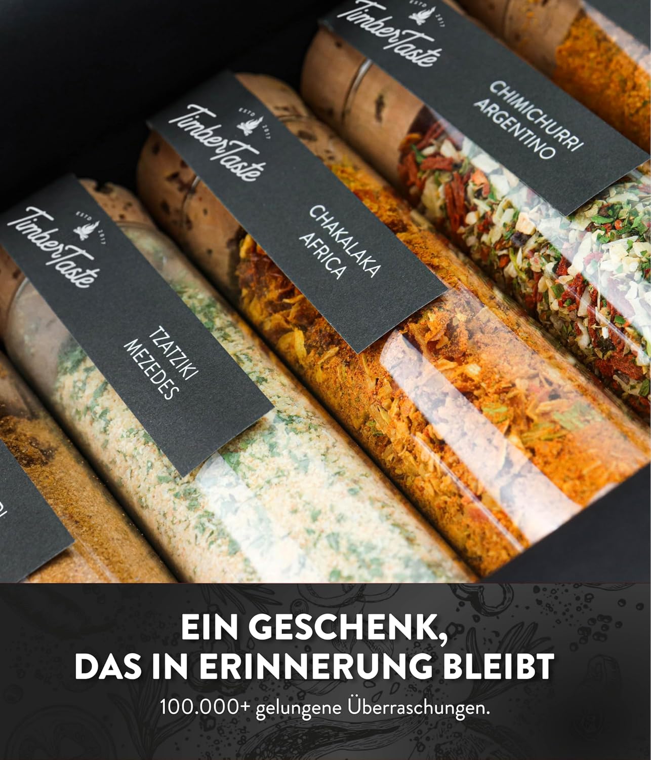 5 Spices from Around the World, Spice Gift Set with Spice Dictionary (PDF) (English not Guaranteed), Special Spice Set Gift, 5 Rare Spices in One Spice Set, Gift for Chefs, Exotic Spices – Bild 4