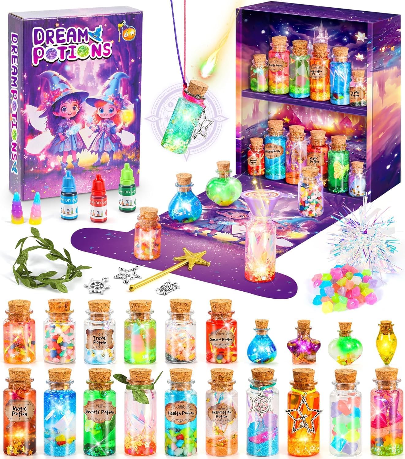 Subtail Magic Potion Craft Set Children from 6-12 Years
