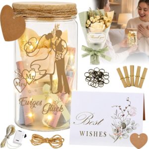 Idota Wedding Gifts for Bride and Groom Eternal Happiness Money Gifts Wedding