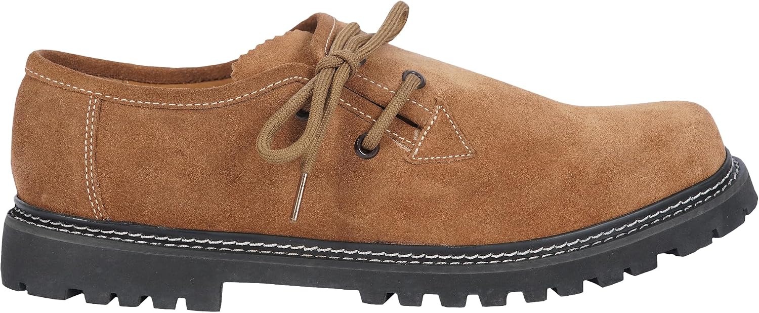 German Wear Traditional Shoes Haferl Shoes Men's Leather Shoes Brown, Black & Chestnut Brown – Bild 6