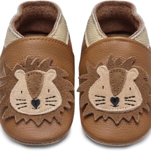 IceUnicorn Crawling Shoes, Baby First Walking Shoes, Boys Soft Leather Baby Shoes, Toddler Leather Shoes, Girls Baby Slippers