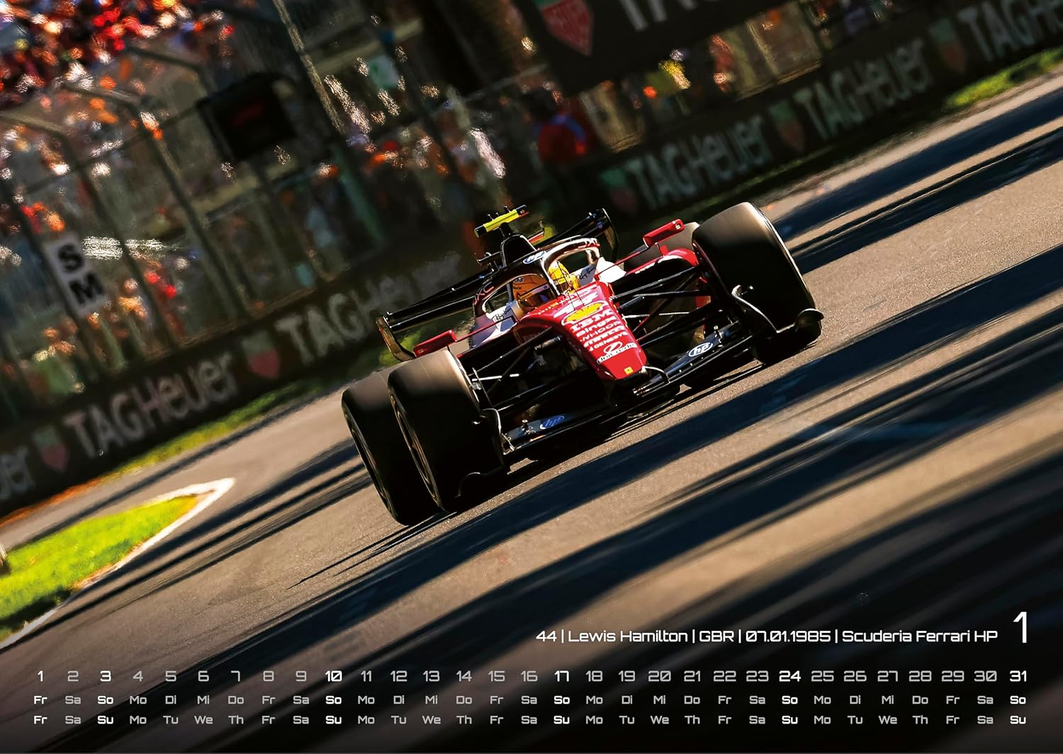 Formula 1 - Grand Prix 2027 | Premium F1 Calendar DIN A3 (42 cm x 30 cm) - Wall Calendar with Spectacular Photos of the Current Season | Ideal for F1 Fans – Bild 3