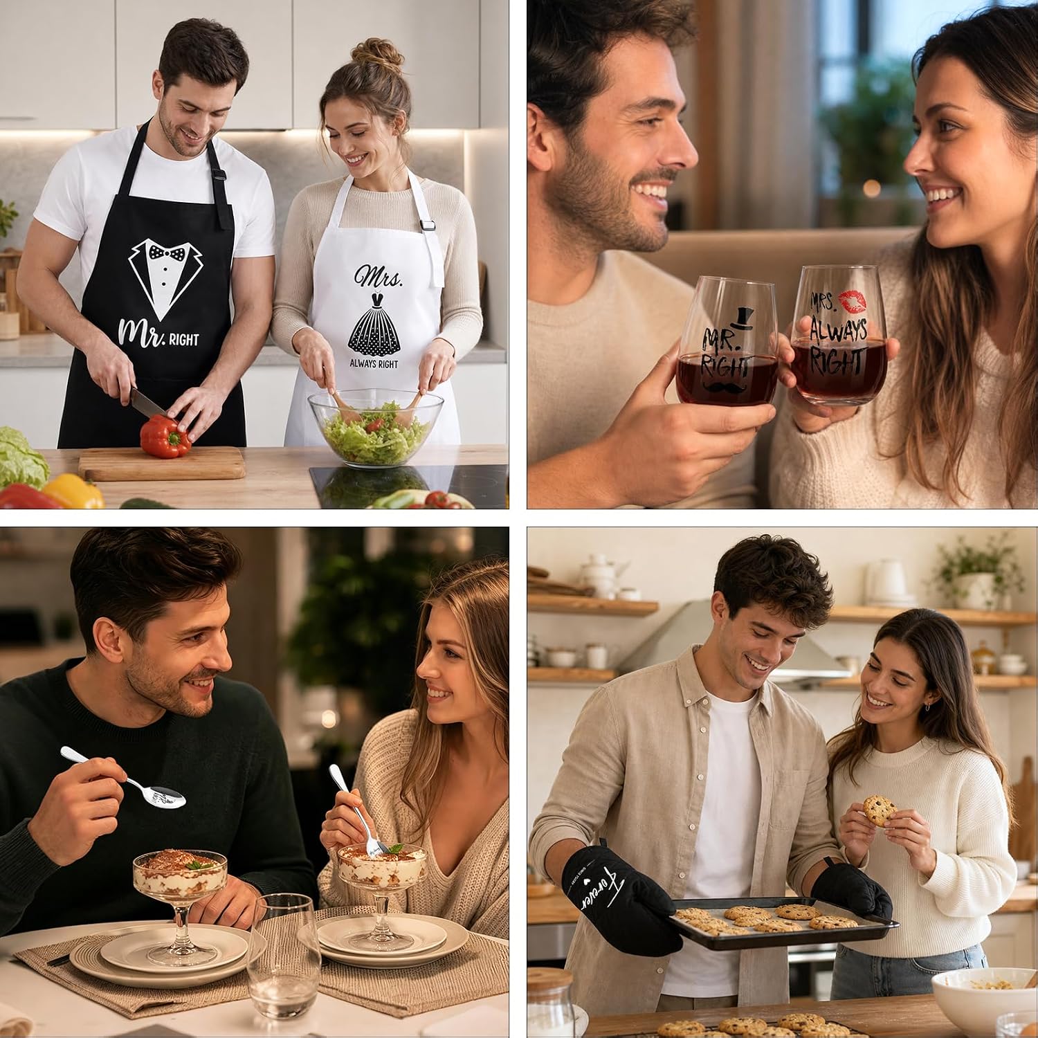 10-Piece Wedding Gifts for Newlyweds, Mr and Mrs Gifts – Bild 6