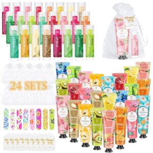 24SETS Hand Cream Gift for Women, Pack of 120 Christmas Gifts
