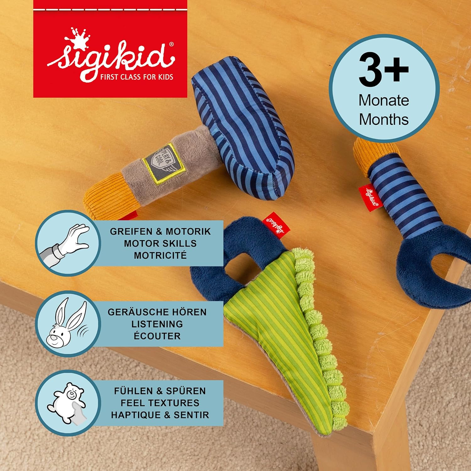 igikid 41910 Grasping Toy Set – Bild 2