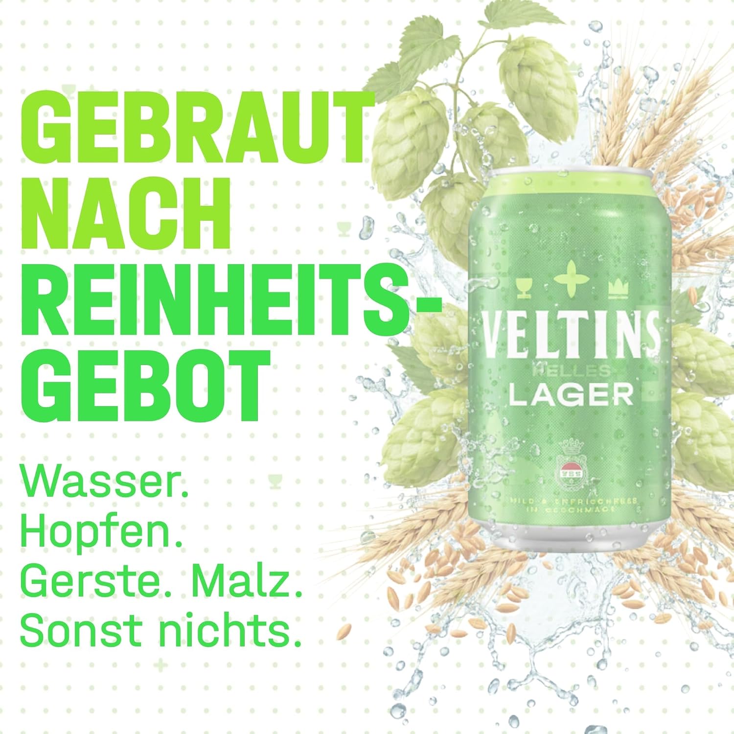 VELTINS Helles Lager World Cup Box, Disposable (18 x 0.33 L Tin) – Bild 5