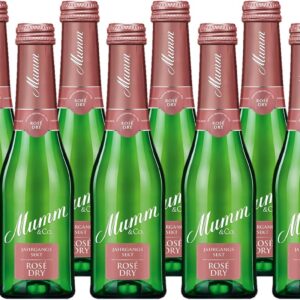 Mumm Mini Rosé Dry Vintage Sparkling Wine 12 x 0.2 L (12 x 0.2 L Rose)