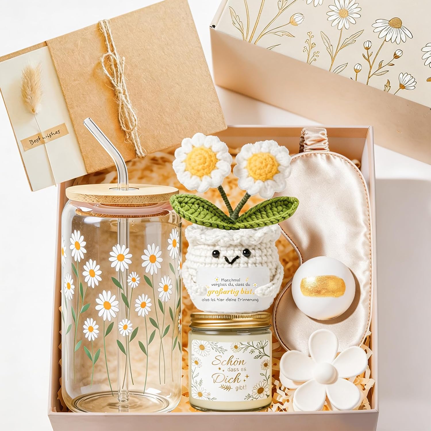 Gifts for Women, Girlfriend, 9-Piece Positive Potato Birthday Gift, Wellness Gift Set for Best Friend, Sister, Mum, Wife, Girls for Birthday, Christmas