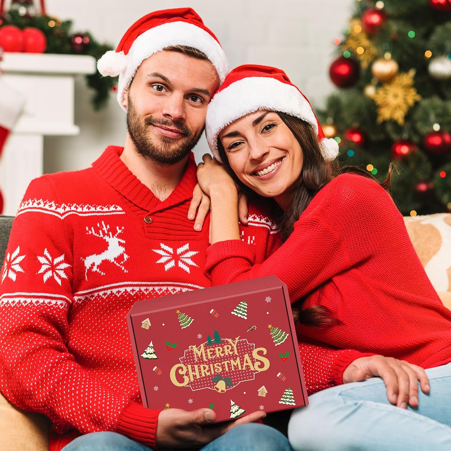 TUZELIYA Christmas Gifts for Women - 8-Piece Spa Gift Set Including Christmas Cards - Gift Ideas Christmas for Wife Girlfriend Colleagues - Bath Additive Christmas Gift Set Women 2025 – Bild 3