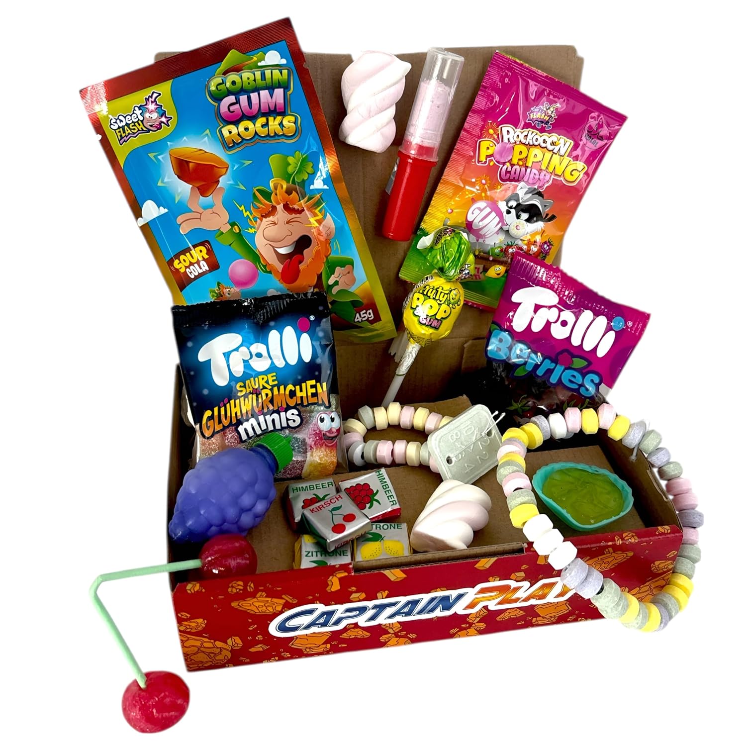 CAPTAIN PLAY Retro candy box, 10 different nostalgia sweets from our childhood with random and surprising selection – Bild 3