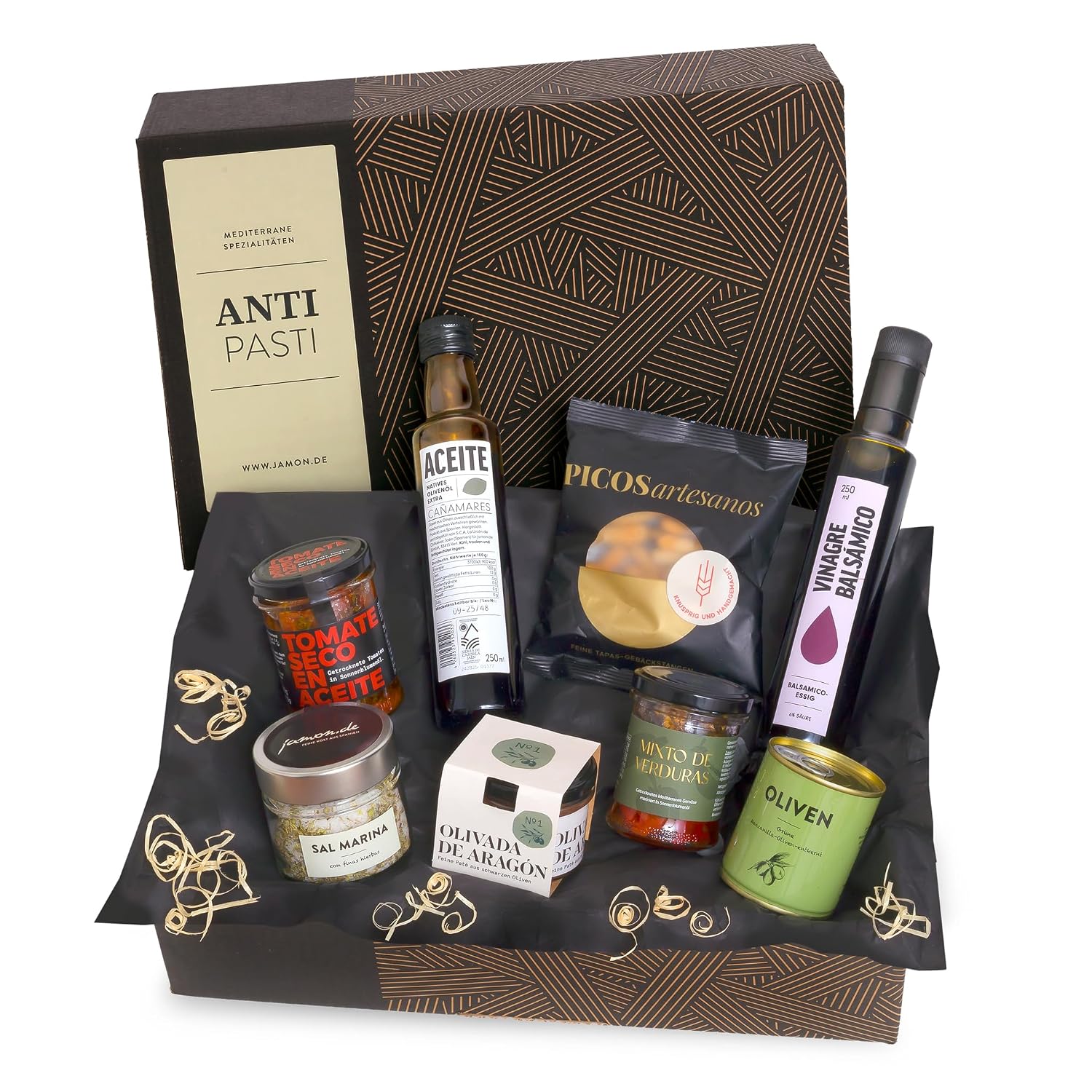 Antipasti Gift Box, Vegan Mediterranean Gift Set by GESCHENKVOLL