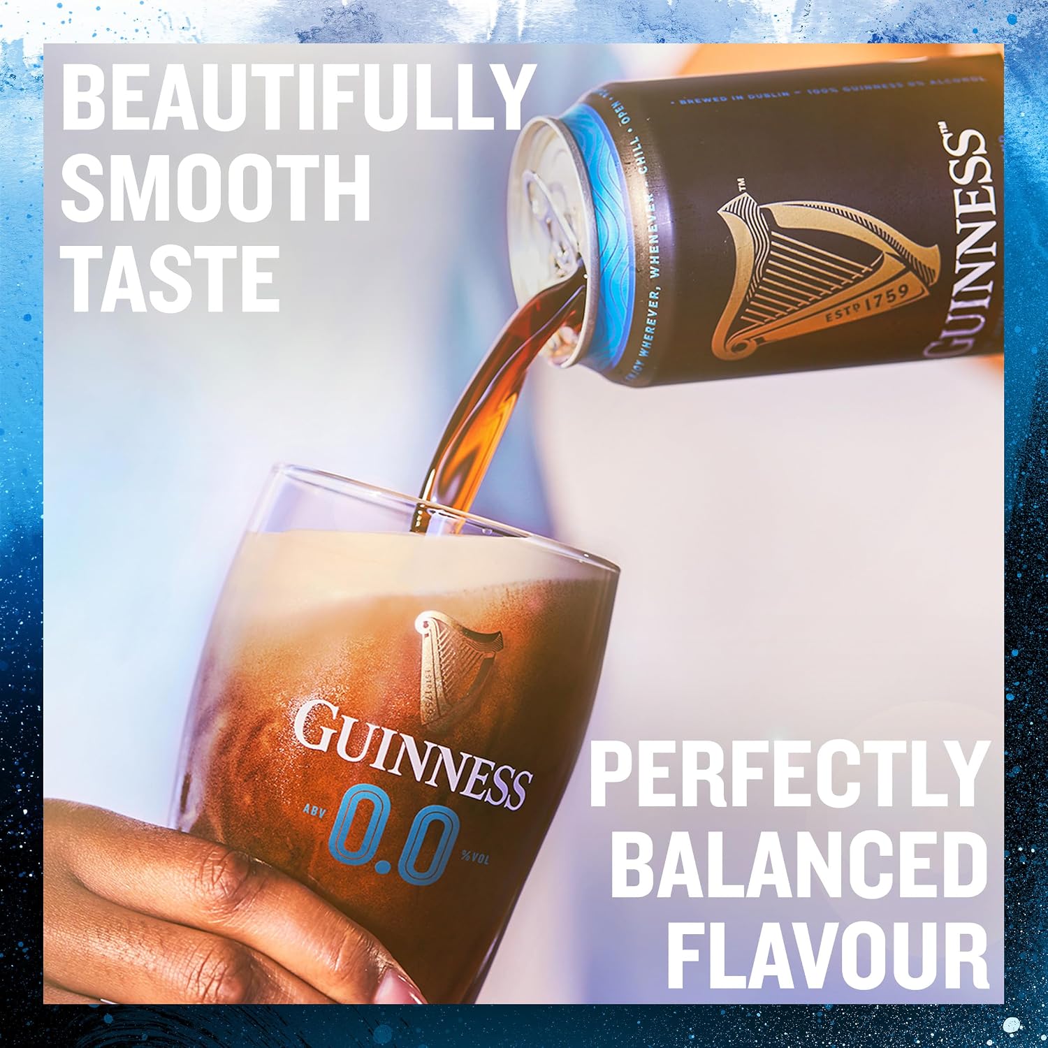 Guinness Draught 0.0 Alcohol Free, Disposable 24 x 0.44 L Tin – Bild 9