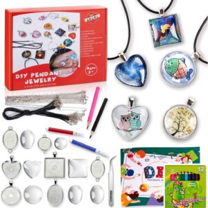 EFO SHM Craft Set, Children’s Craft Chains, DIY Jewellery Set, Bracelets, Pendant Necklaces for Girls, Boys and Adults, Great as a Gift