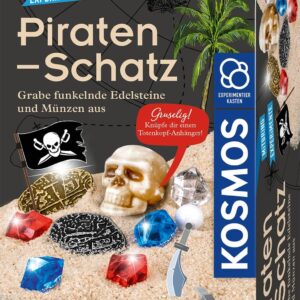 KOSMOS Pirate Treasure Experiment Set, Excavation Set from 7 Years
