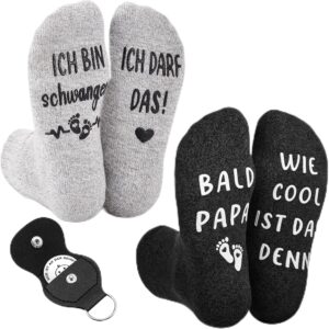 Jadive Gifts for New Parents Non-Slip Socks Decision Coin