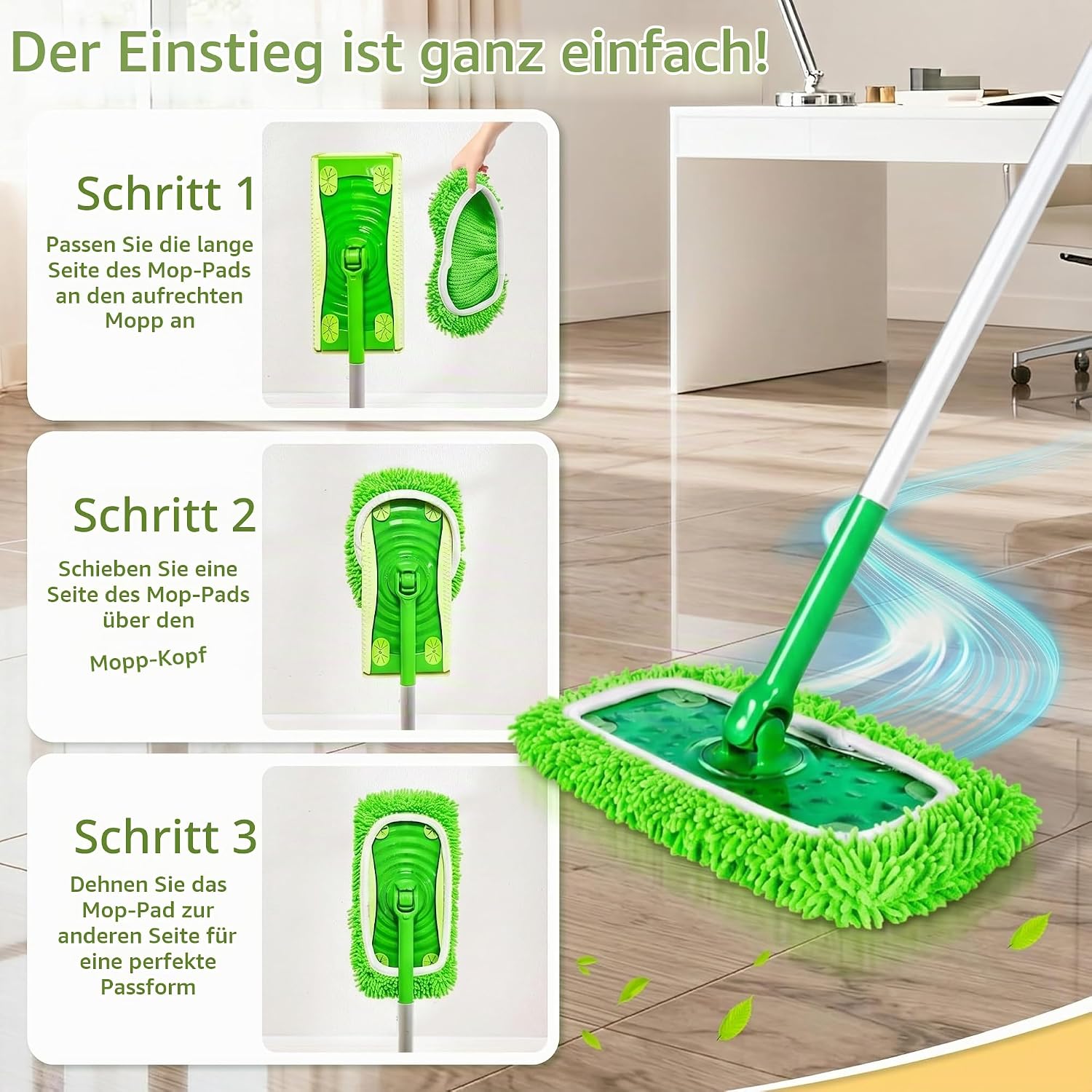 Swiffer Moist Floor Wipes Pack of 6 – Bild 4