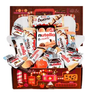 Children’s Chocolate Gift Box | Original Birthday Gift for Children and Couples: Kids Chocolate, Kids Bueno, Happy Hippo, Chocolate Bons, Kids Joy.