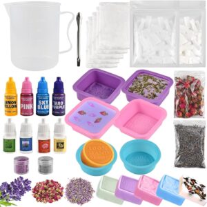 Cieex DIY Soaps Make Yourself Complete Set Creative Craft Set Adults