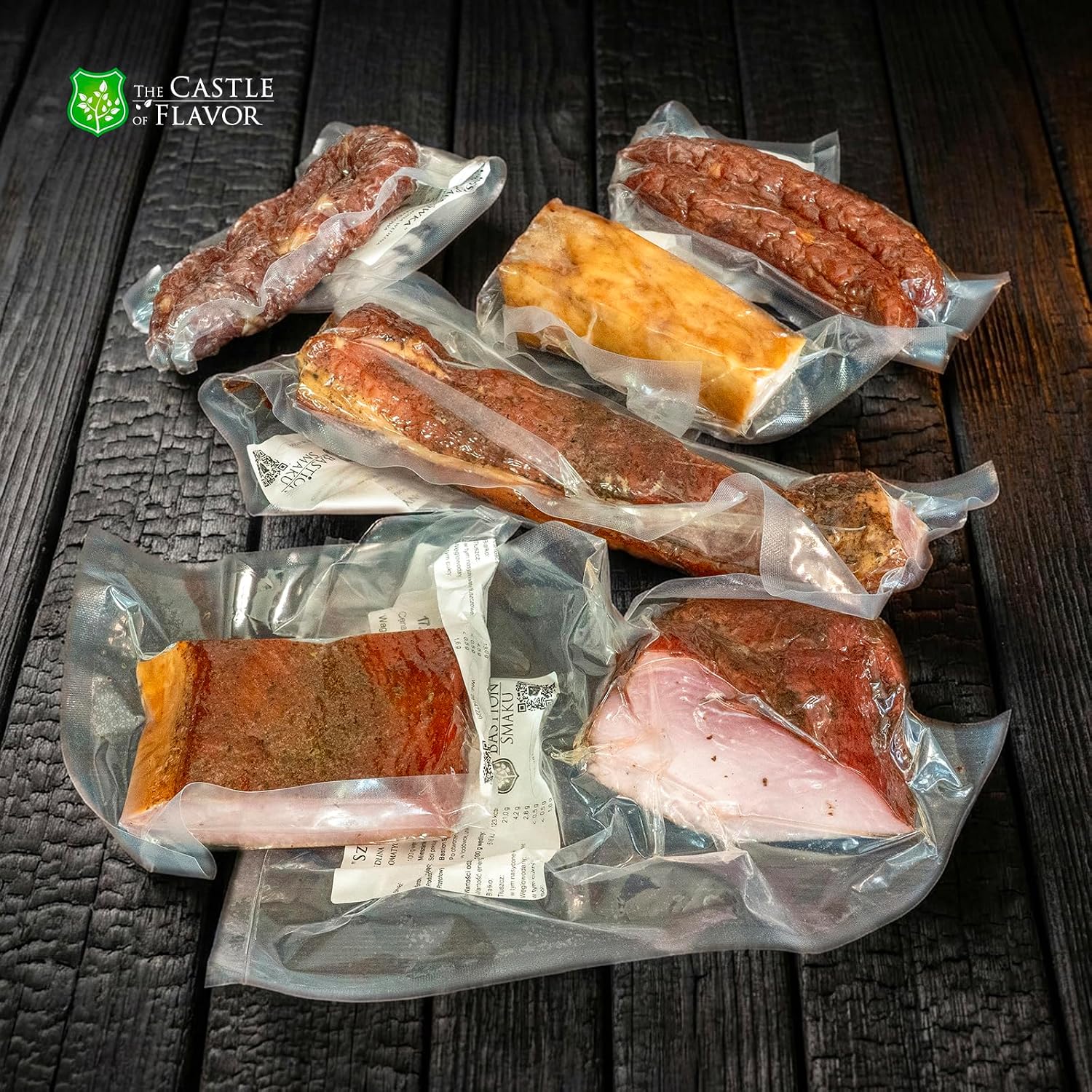 The Castle of Flavor Polish Sausage and Ham Set 1.51kg – Bild 2