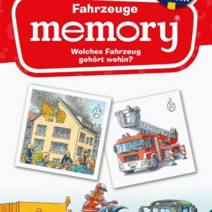Ravensburger Vehicles Memory Wieso? Weshalb? Warum? - Game from 4 Years