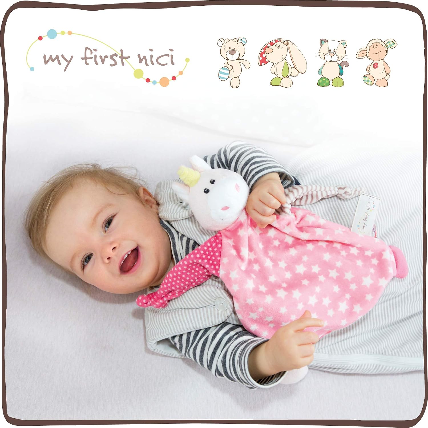 Nici Cuddly Blanket Little Princess pastel-coloured – Bild 6