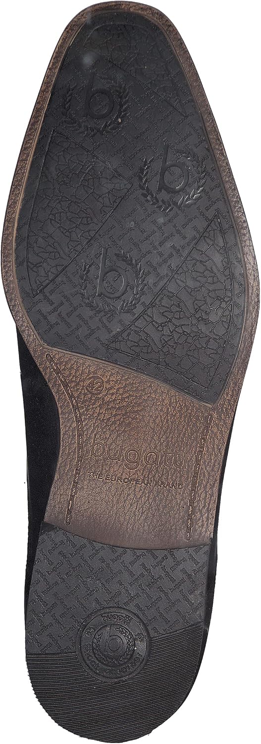 Bugatti Herren Anzugschuhe Klassischer Business Lederschuhe Derby mit Logo – Bild 7