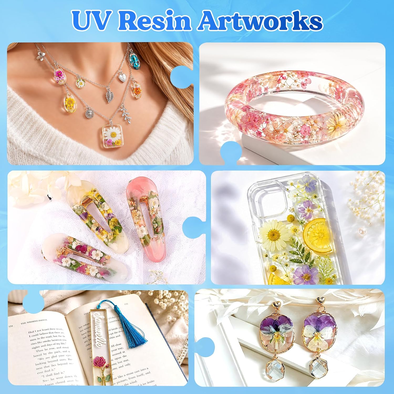 Let's Resin 200 g UV Resin Set with UV Lamp – Bild 6