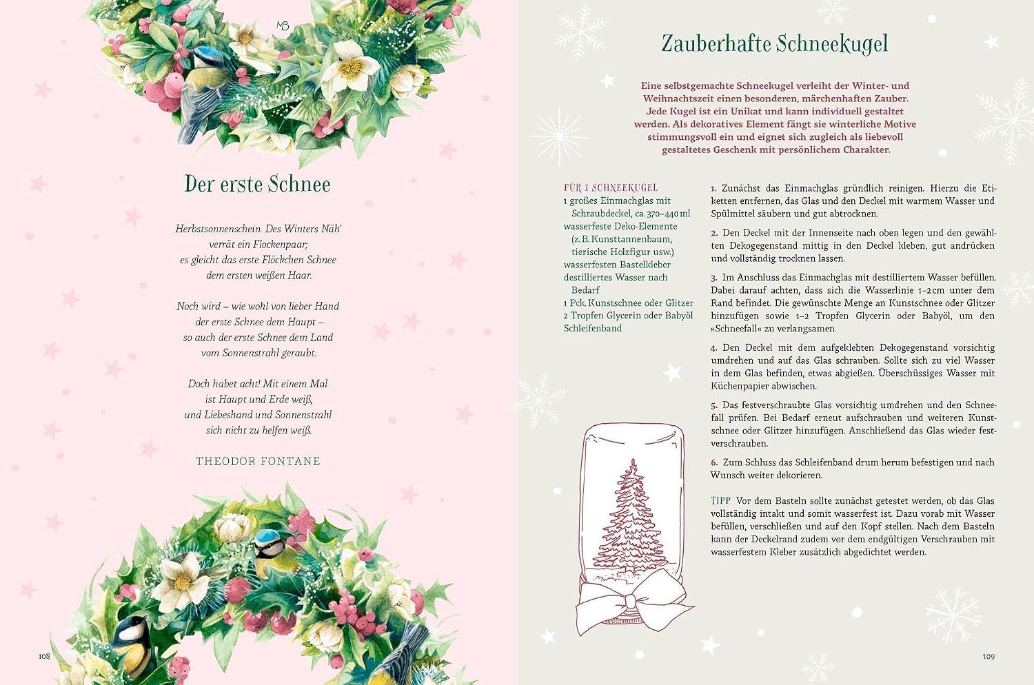 Alles Liebe zum Weihnachtsfest: Mit Rezepten und Kreativideen: Weihnachtliches Kochbuch mit 40 Rezepten, DIY-Ideen, Geschichten und Geschenkcharakter – Bild 9