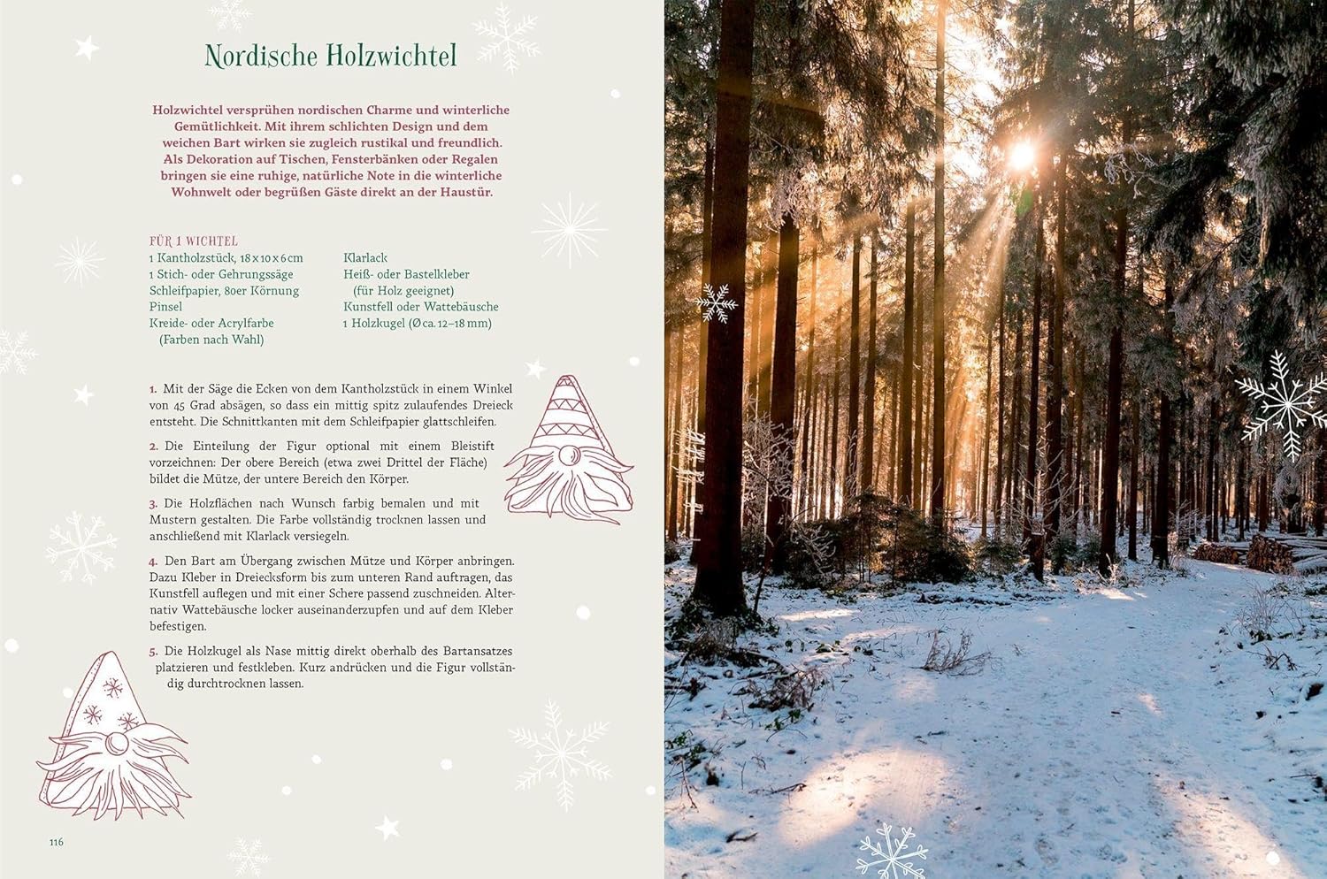 Alles Liebe zum Weihnachtsfest: Mit Rezepten und Kreativideen: Weihnachtliches Kochbuch mit 40 Rezepten, DIY-Ideen, Geschichten und Geschenkcharakter – Bild 7