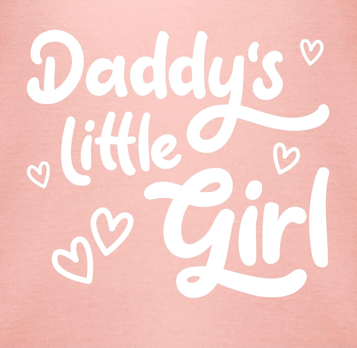 Shirtracer - Baby Bodysuit Boy Girl - Gift for Father's Day - Daddy's Little Girl Cute White – Bild 2