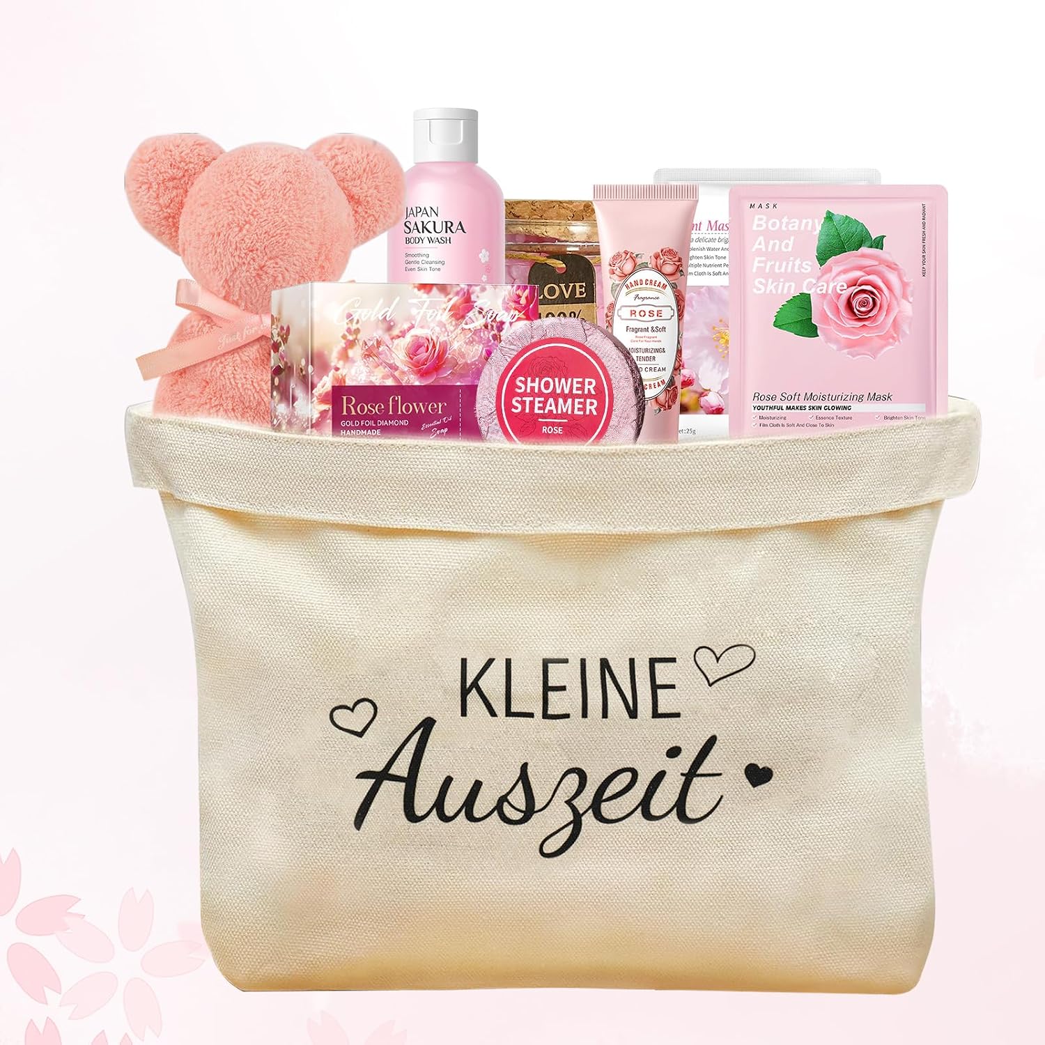 9pcs Wellness Gift Set for Women, Gift Basket Little Time Out – Bild 8