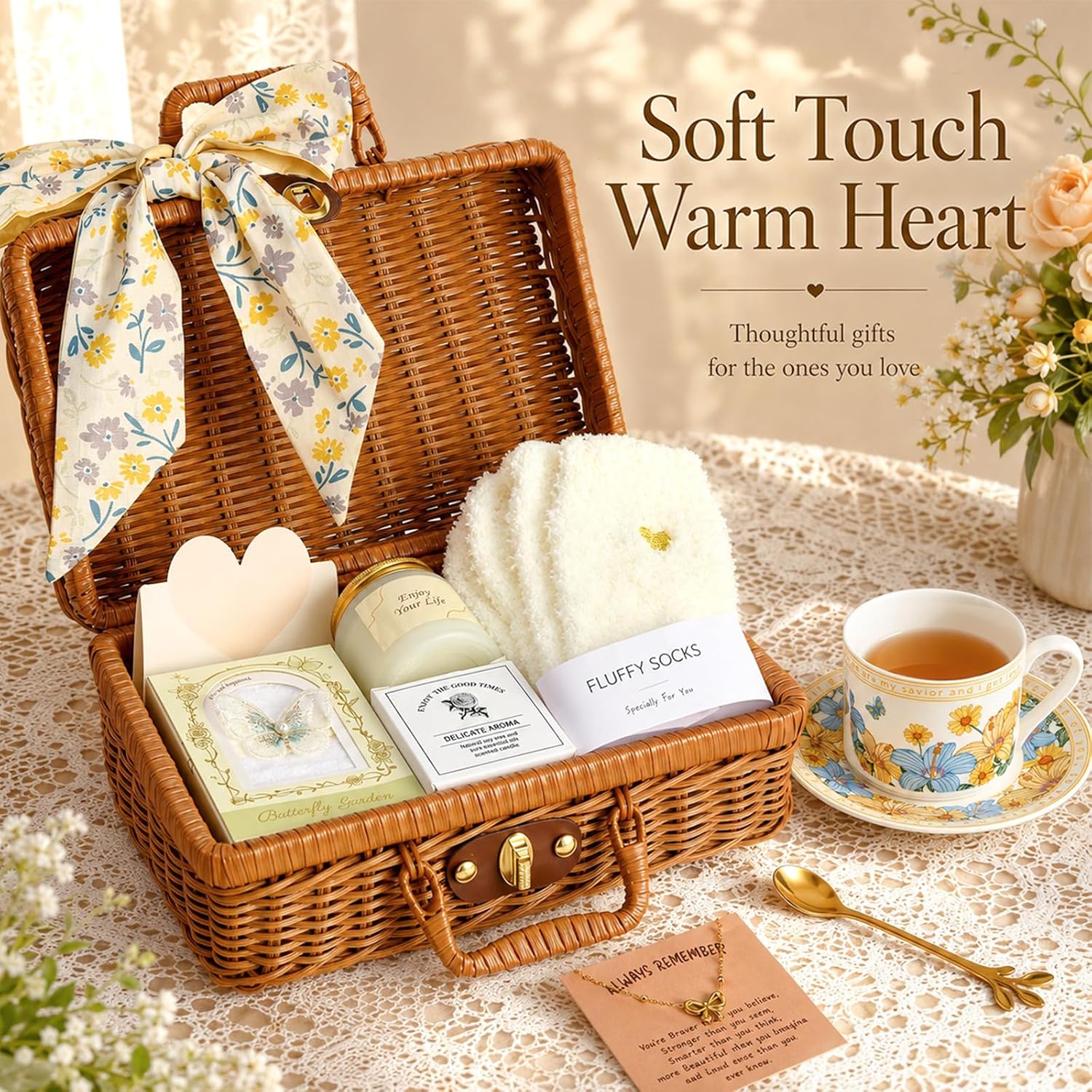 Gifts for Women, Girlfriend, Mother - Gift Set Women with Candle Cup – Bild 9