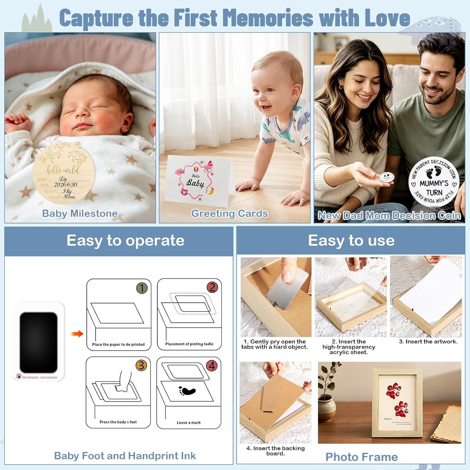 Baby Gift for Birth Boy, Baby Gift Set for Boys Girls – Bild 5