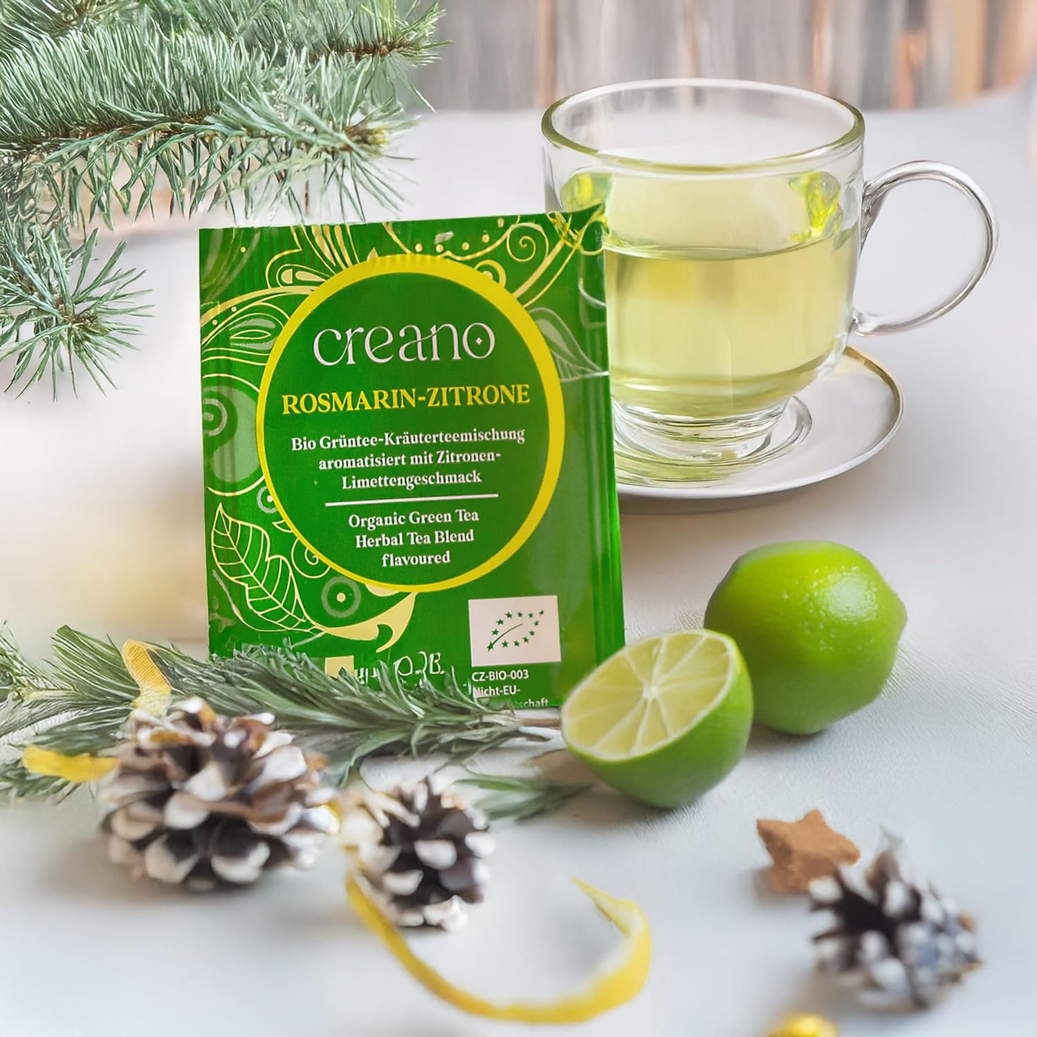 Creano Organic Advent Calendar "Classic" - Hanging Calendar - 24 Organic Tea Bags - Gift Before Christmas – Bild 9
