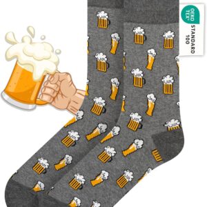 soxo Bier Geschenke Für Männer – Lustige Beer Socken Herren Mit Motiv 40-45