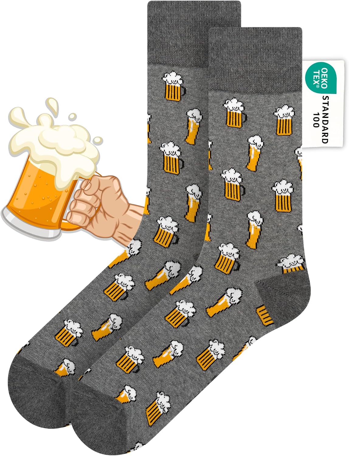 soxo Bier Geschenke Für Männer - Lustige Beer Socken Herren Mit Motiv 40-45