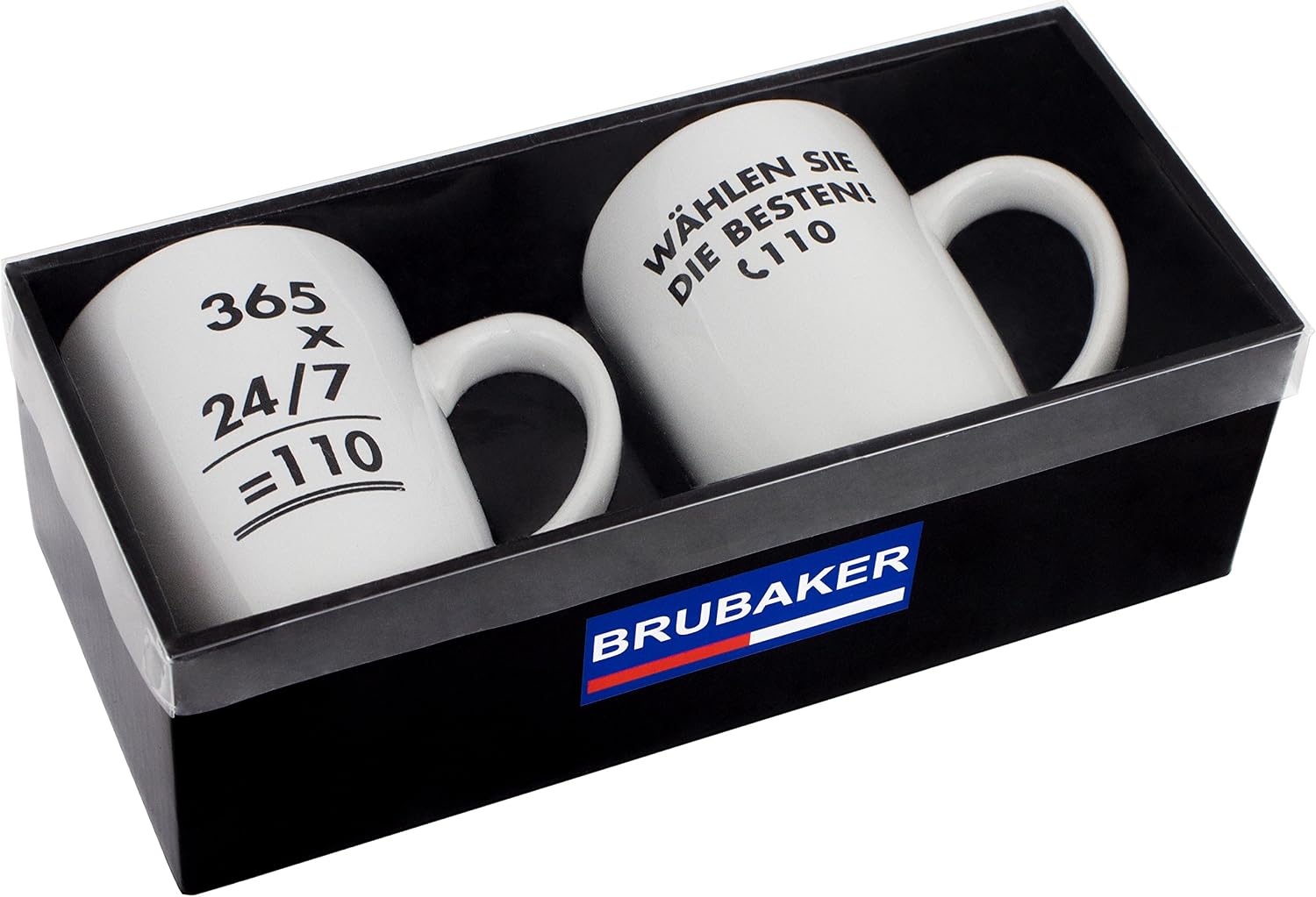 BRUBAKER "Choose the Best!" 110 Police Ceramic Mug Set - Greeting Card and Gift Pack – Bild 3